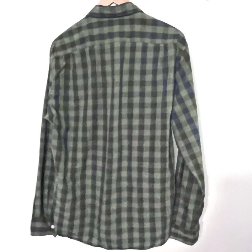 Men’s J. Crew Designer Slim Fit Gingham Shirt L